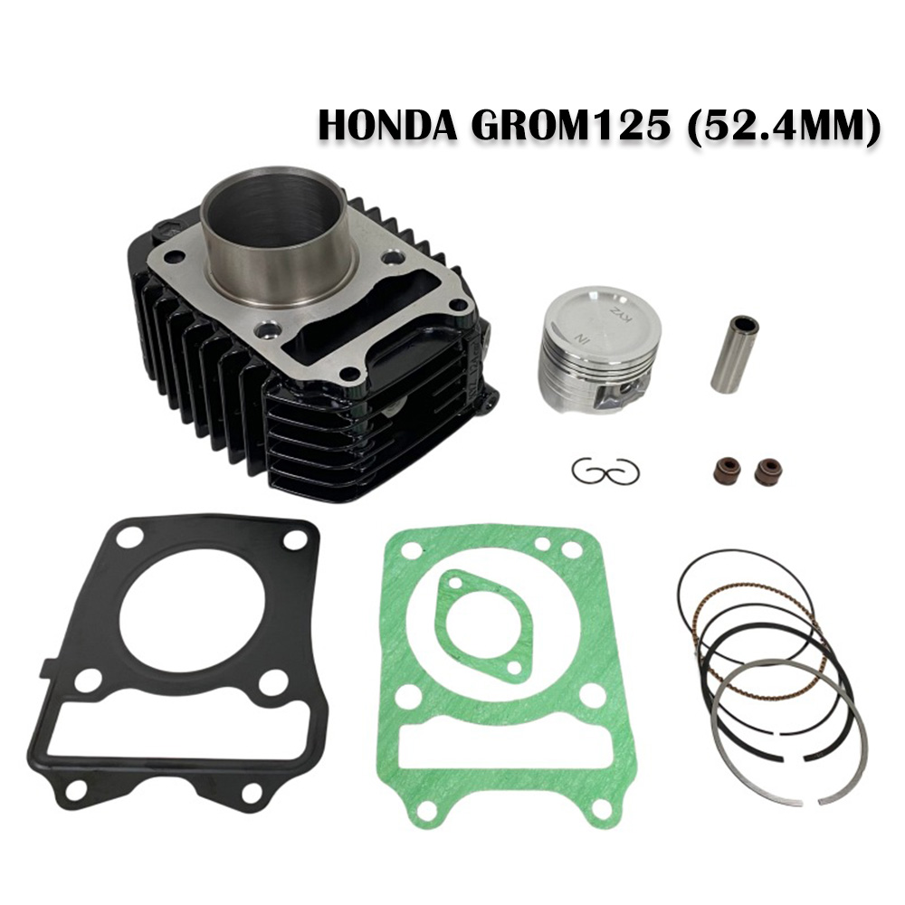 Motorcycle Engine Kit - Motor Engine 52.4mm Cylinder Block Piston