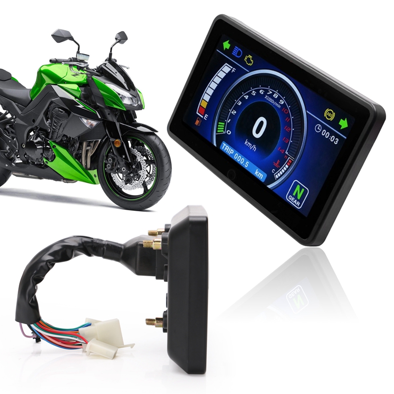 T48C_Universal Motorcycle LCD  - Motorcycle Cylinder recension och pris
