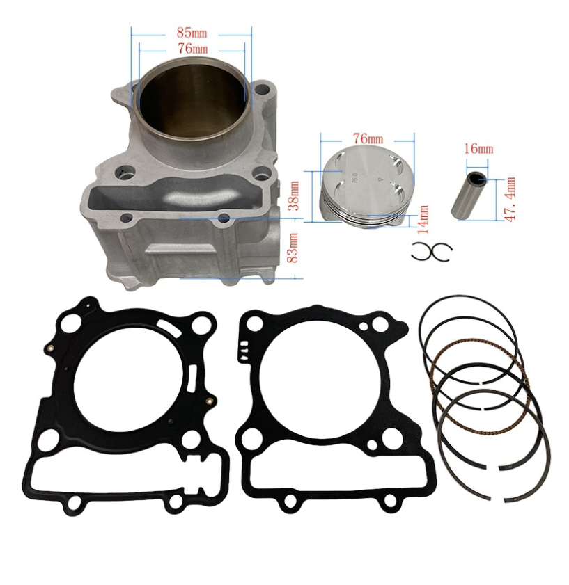 High Performance 76mm XMAX300  - Motorcycle Cylinder recension och pris